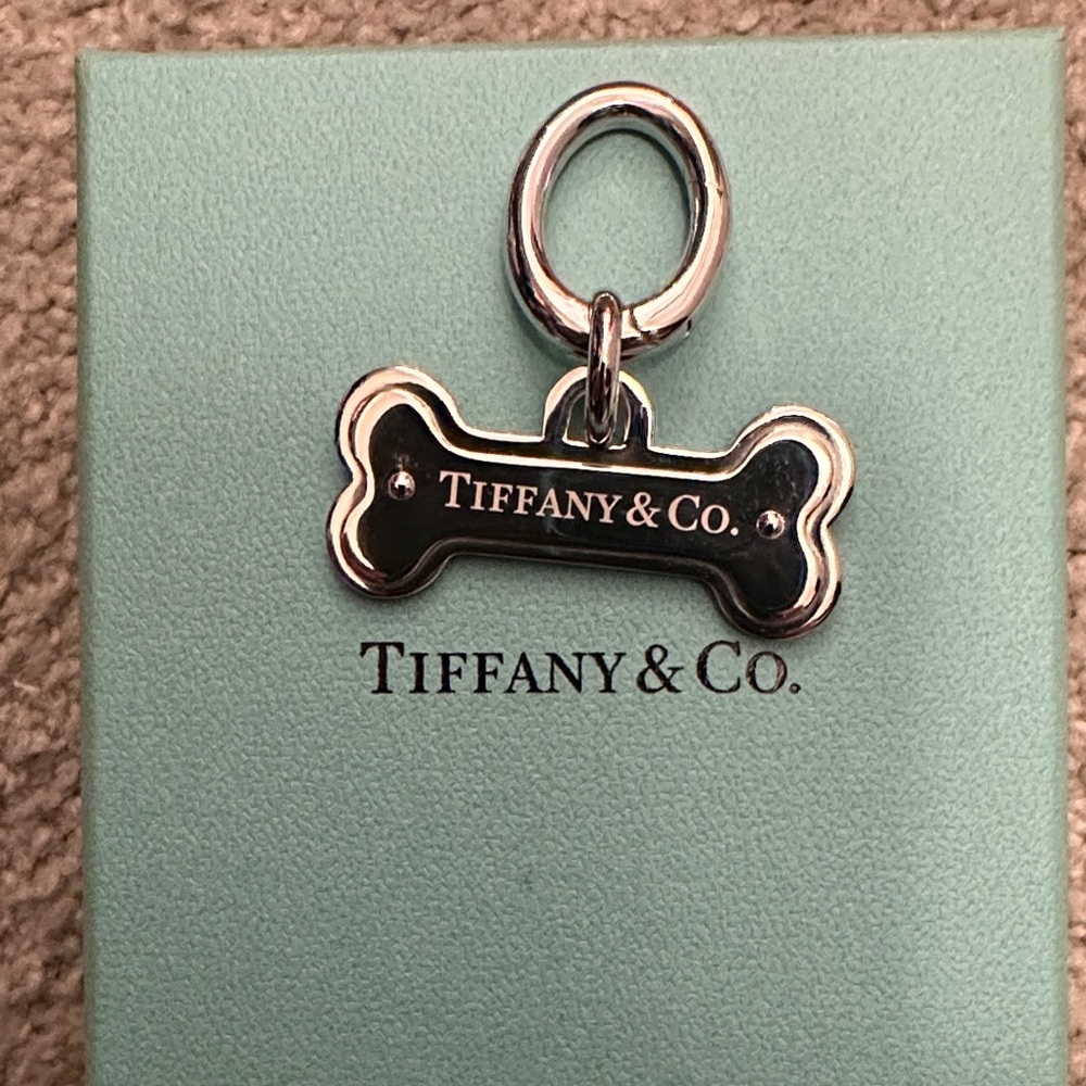 Tiffany & Co. Silver Dog Bone Charm